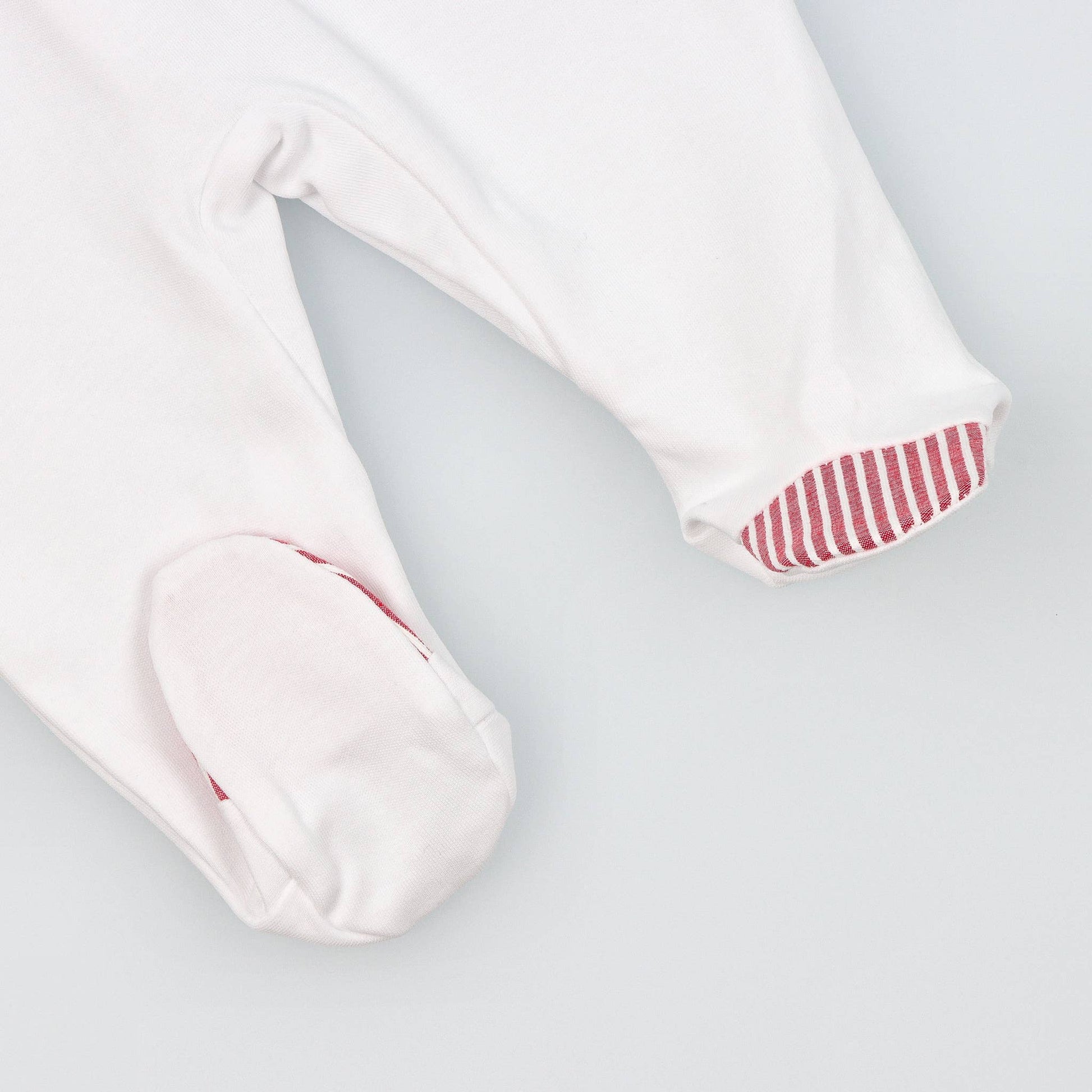 Baby Onesie BabyGrow made of Cotton with Striped Collar