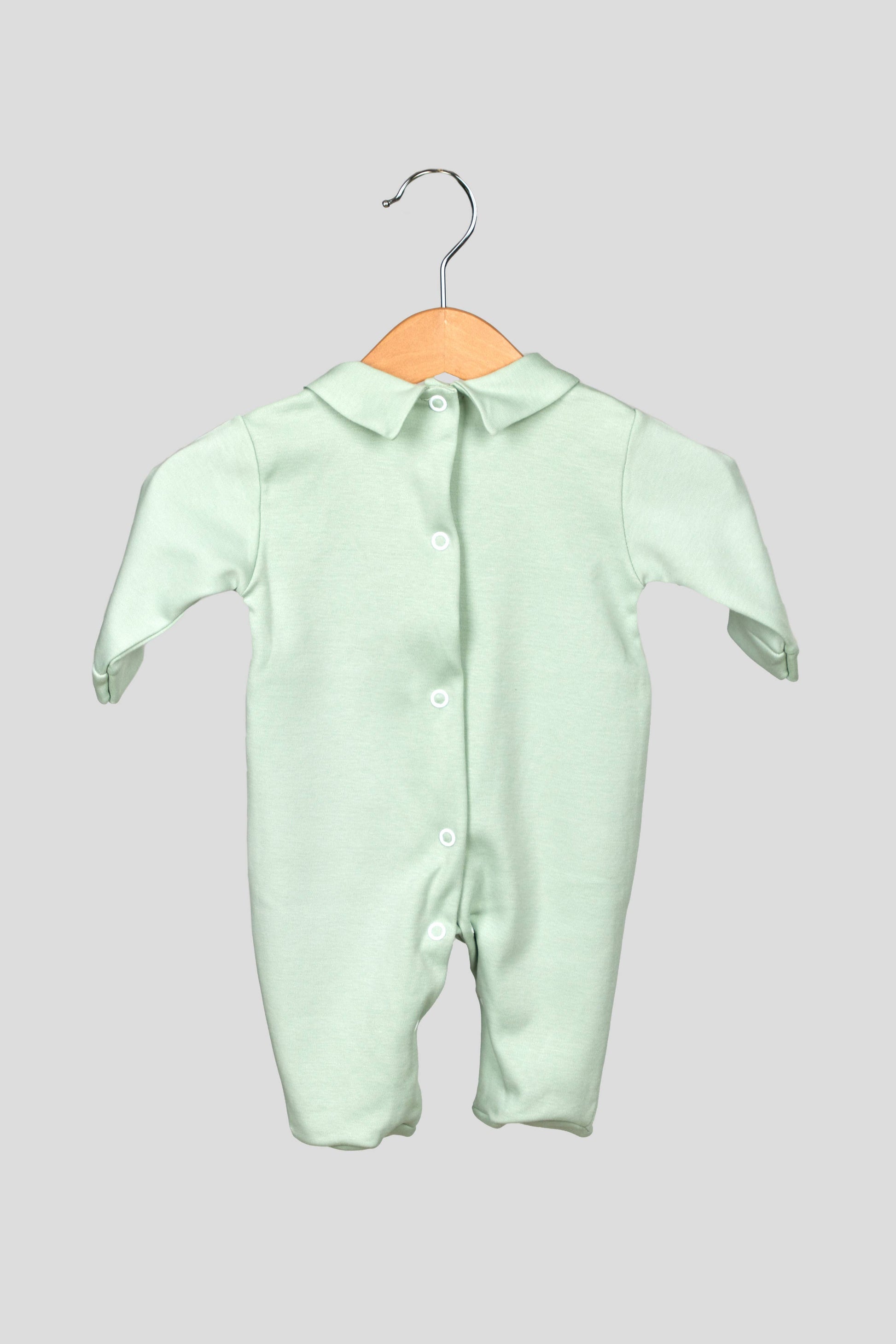 Embroidered Babygrow Collar and Back Opening 946/AL