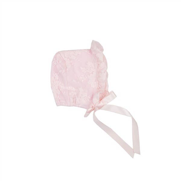 Haute Baby Sweet Rose Bonnet for Infants