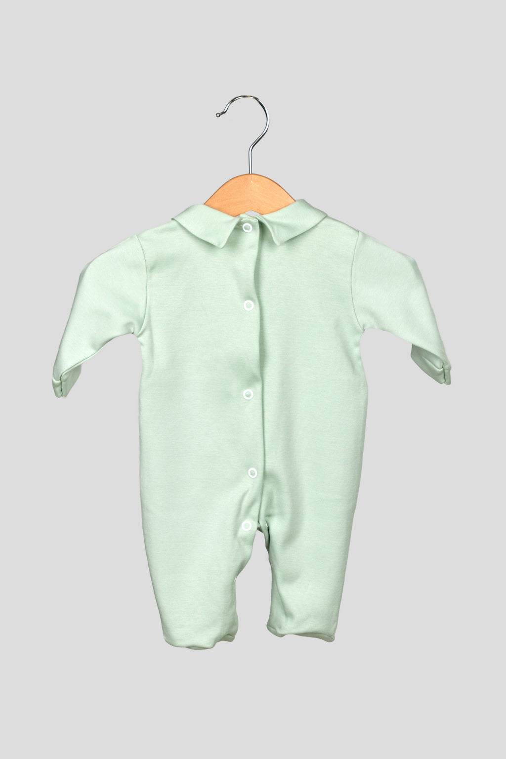 Embroidered Babygrow Collar and Back Opening 946/AL